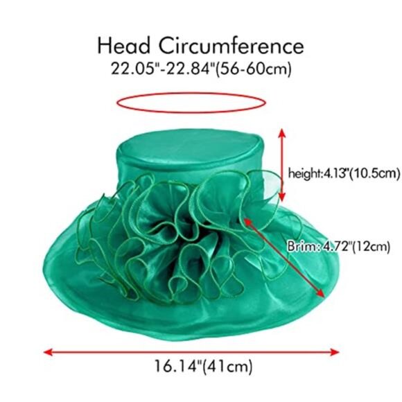 Women\'s Derby Hat Classy Organza Sun Hat main image 5
